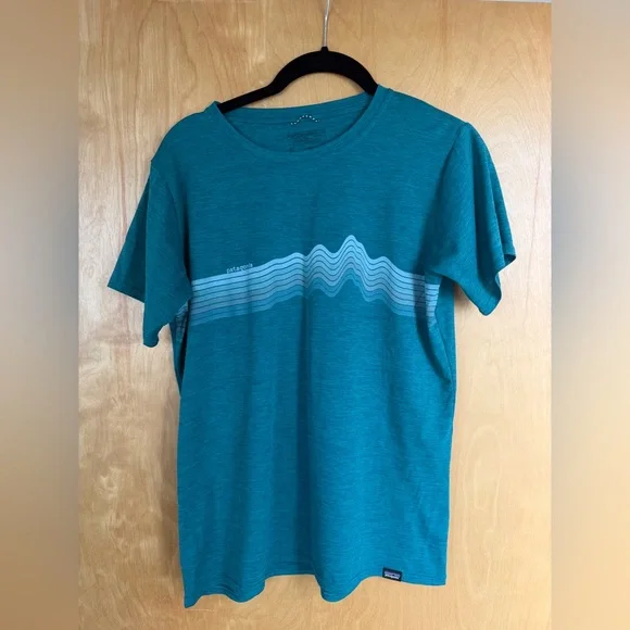Patagonia Capilene Cool Daily Graphic Tee Medium Womens - Picture 2 of 4